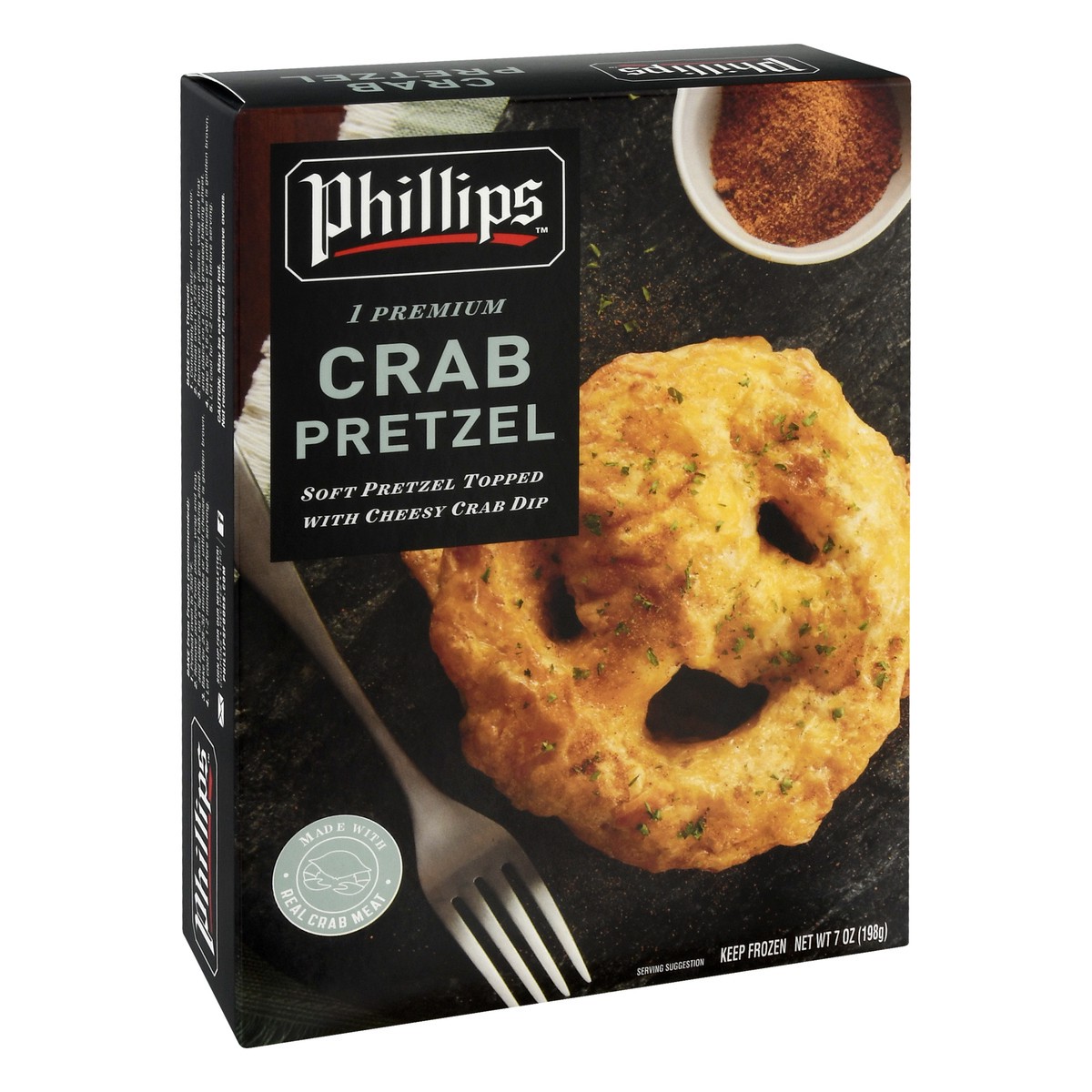 slide 4 of 9, Philips Premium Crab Pretzel 1 oz, 1 oz