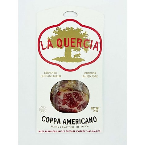 slide 1 of 1, A Quercia Coppa Berkshire Sliced - 2 OZ, 2 oz