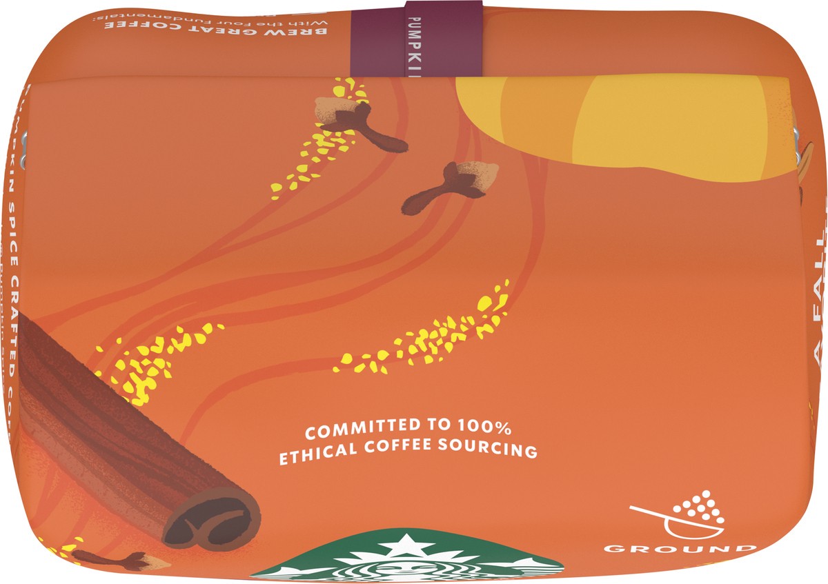 slide 9 of 9, Starbucks Ground Pumpkin Spice Coffee 17 oz, 17 oz