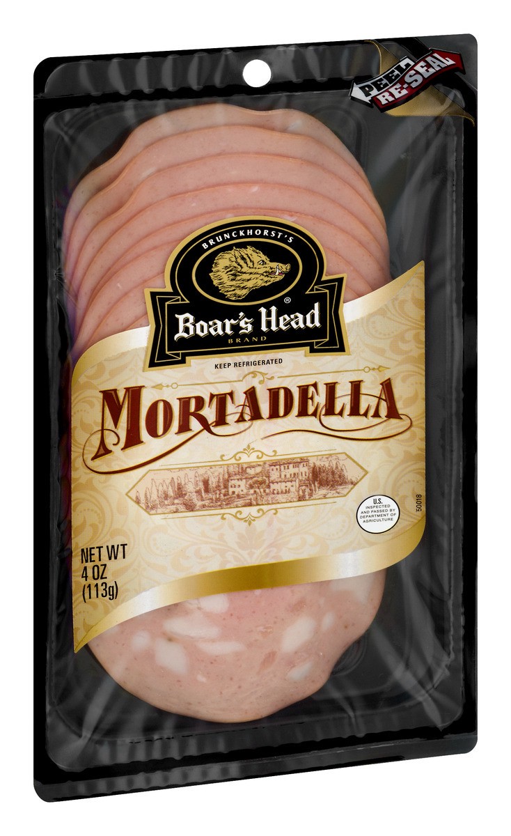 slide 3 of 9, Boar's Head Mortadella, 