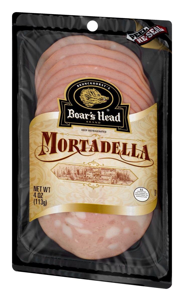 slide 4 of 9, Boar's Head Mortadella, 