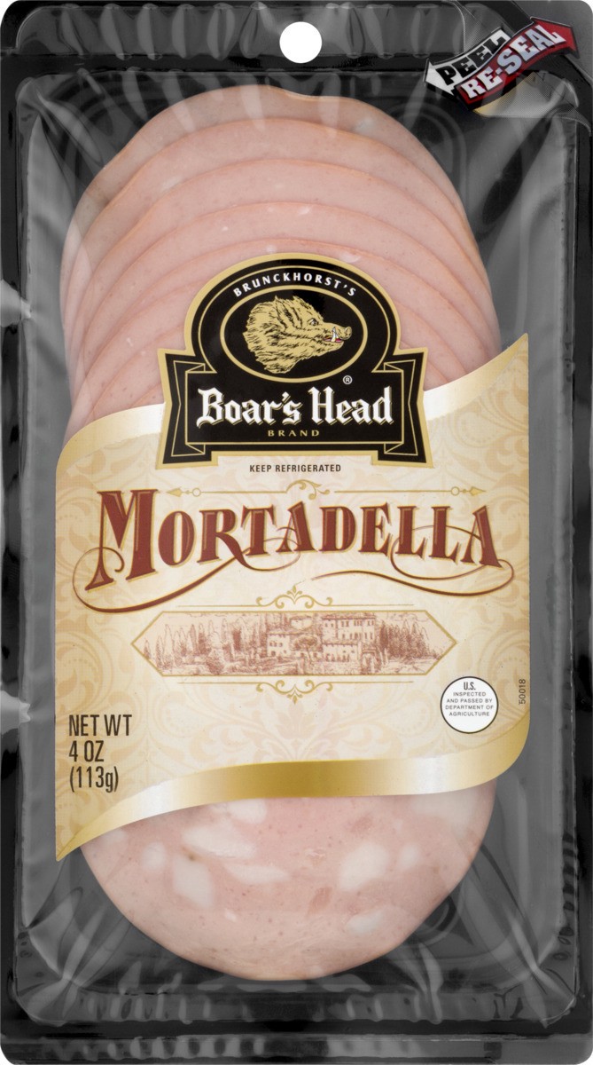 slide 1 of 9, Boar's Head Mortadella, 