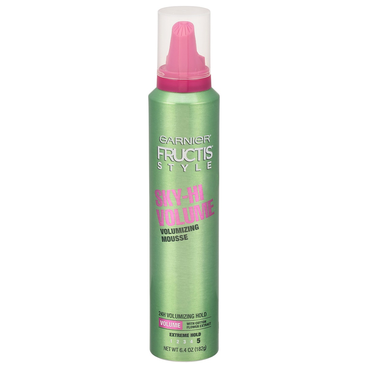 slide 4 of 4, Fructis Style Extreme Hold 5 Sky-Hi Volume Volumizing Mousse 6.4 oz, 6.4 oz