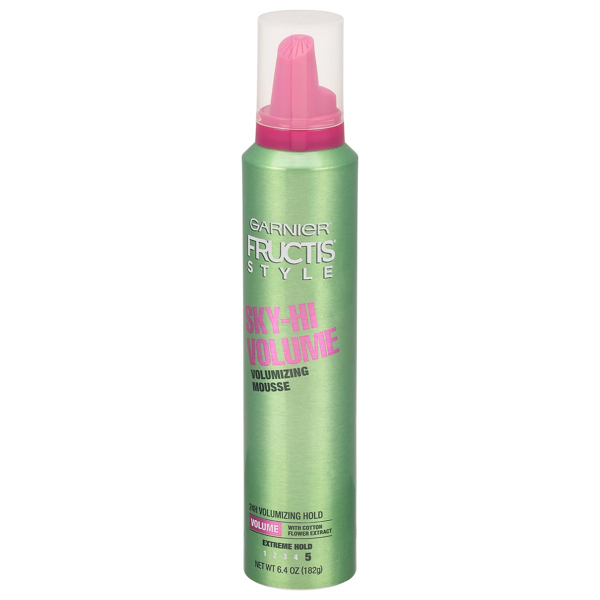 slide 3 of 4, Fructis Style Extreme Hold 5 Sky-Hi Volume Volumizing Mousse 6.4 oz, 6.4 oz