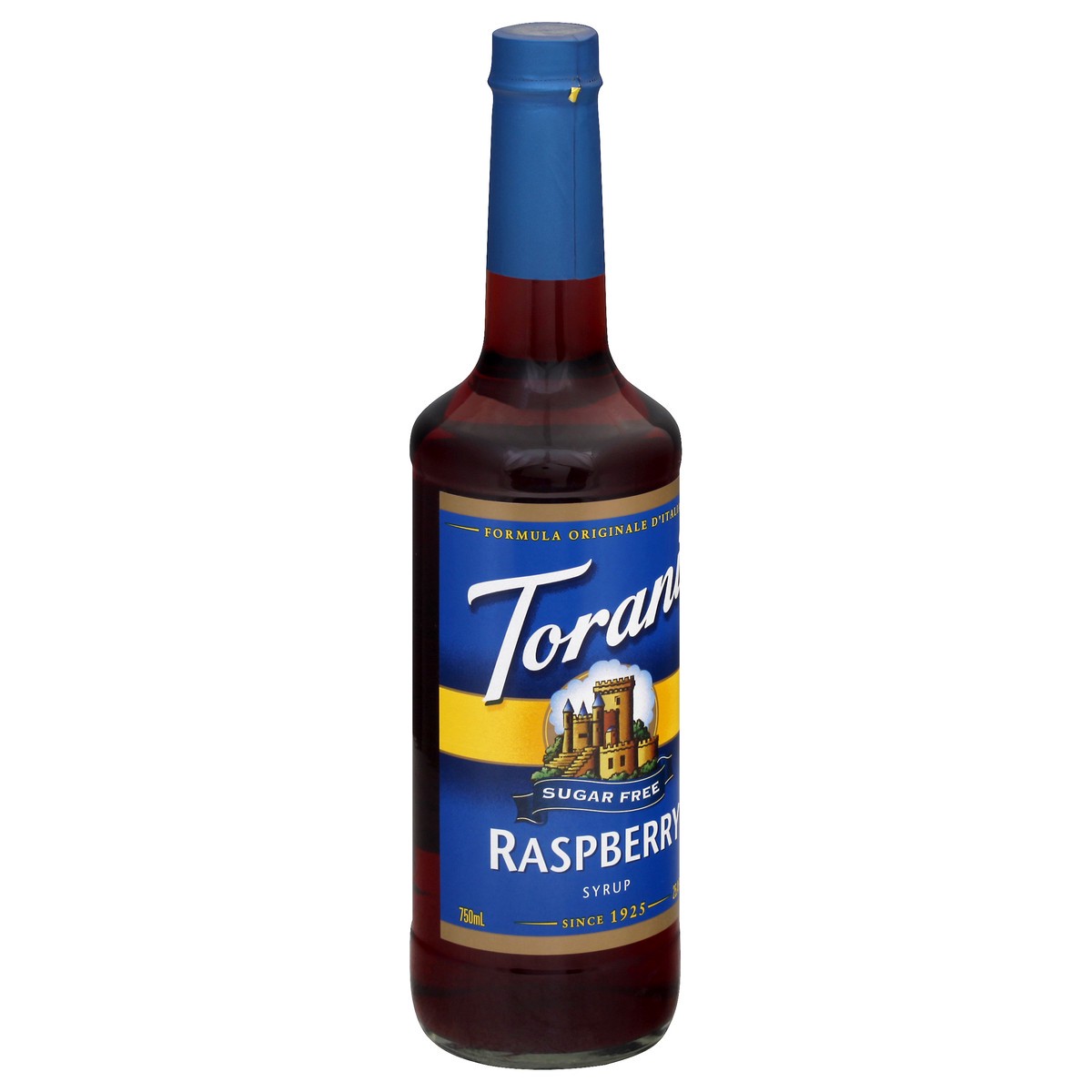 slide 5 of 13, Torani Sugar Free Raspberry Syrup 25.4 fl oz, 750 ml