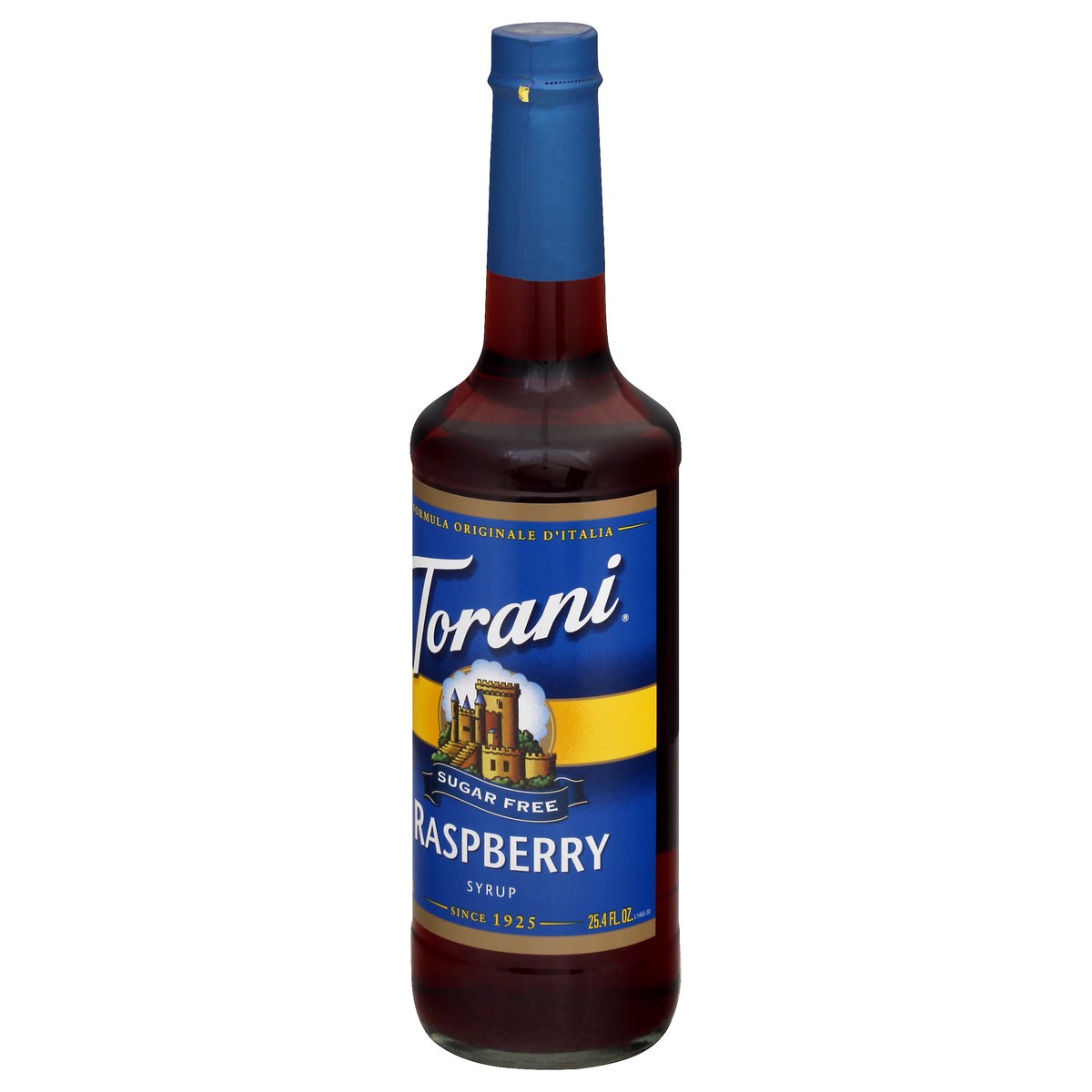 slide 9 of 13, Torani Sugar Free Raspberry Syrup 25.4 fl oz, 750 ml