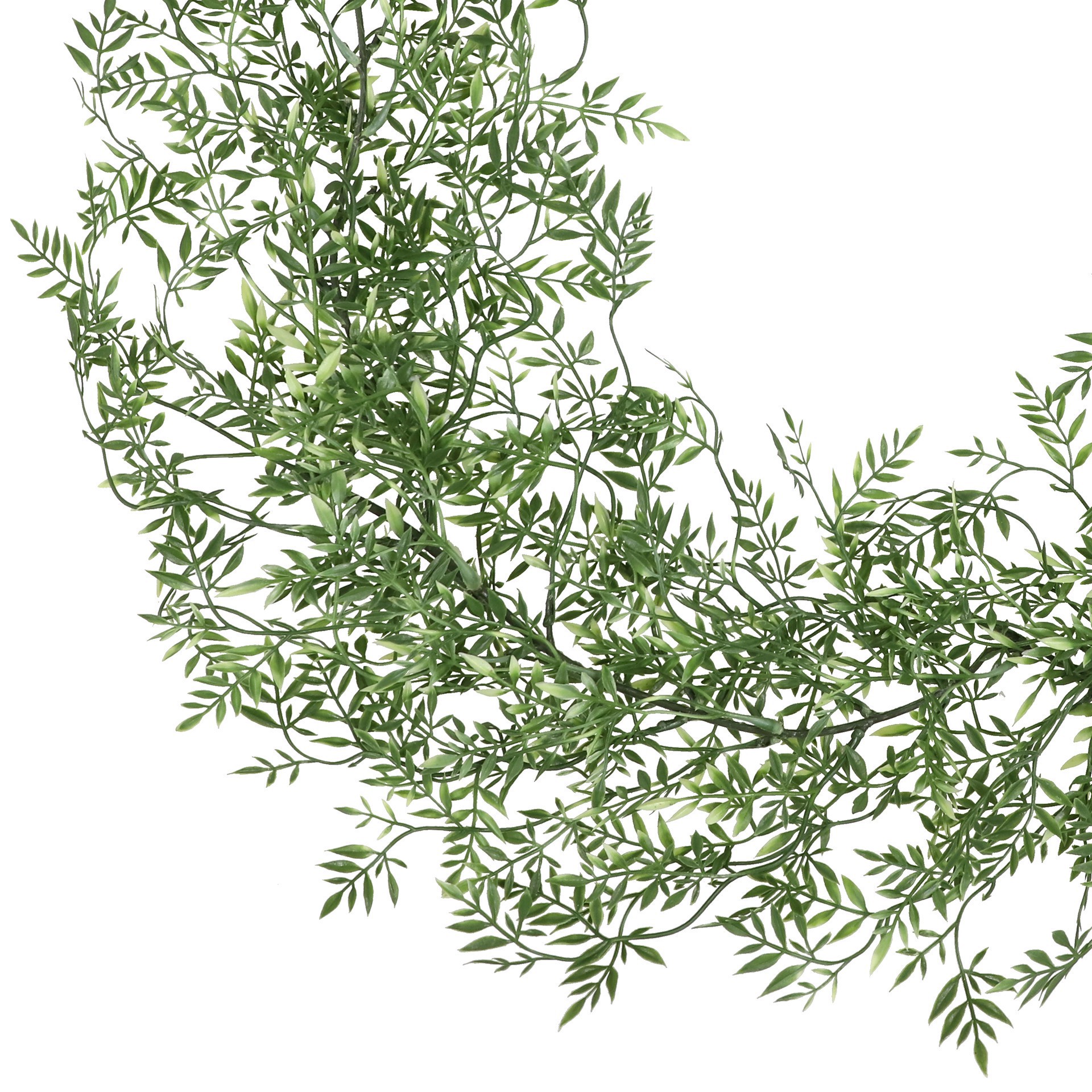 slide 2 of 3, 6ft. 2-Tone Green Mini Ficus Garland By Ashland, 6 ft