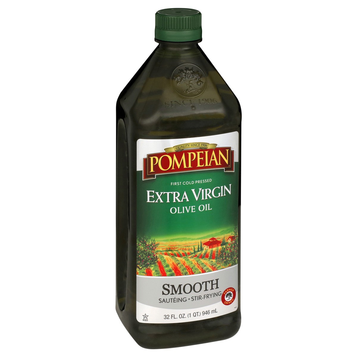 slide 4 of 9, Pompeian 32 oz Pompeian Smooth Extra Virgin Olive Oil, 32 fl oz