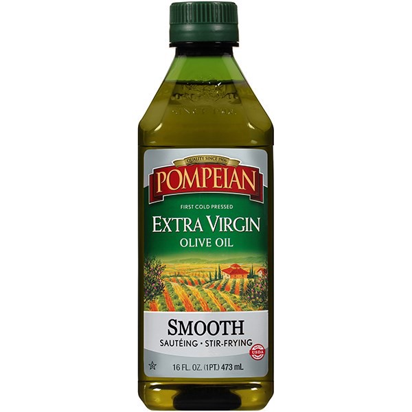 slide 1 of 9, Pompeian 32 oz Pompeian Smooth Extra Virgin Olive Oil, 32 fl oz