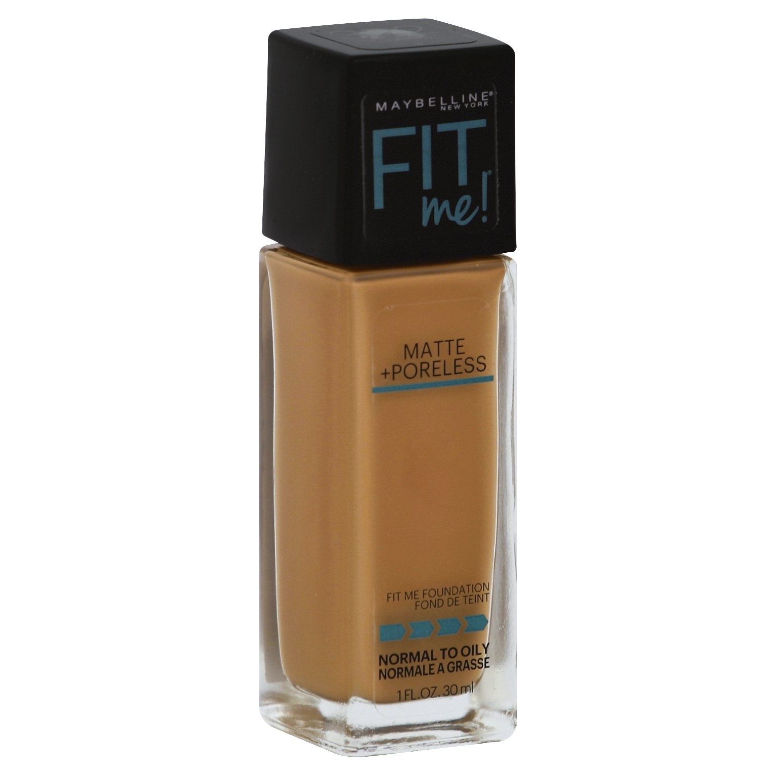 Maybelline Fit Me Matte + Poreless Foundation - 322 Warm Honey 1 fl oz ...