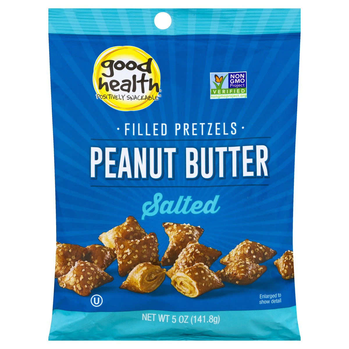 slide 1 of 9, Good Health Pretzel Peanut Butter, 1 ct