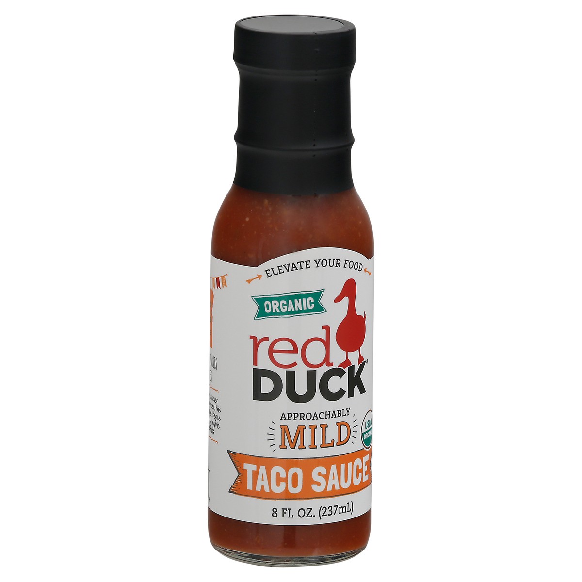 slide 5 of 9, Red Duck Organic Mild Taco Sauce 8 oz, 8 oz
