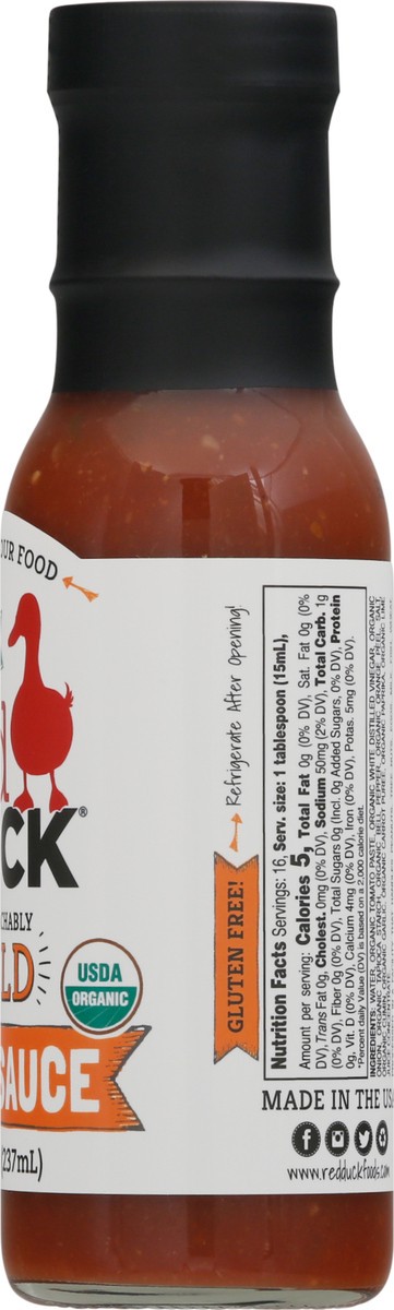 slide 8 of 9, Red Duck Organic Mild Taco Sauce 8 oz, 8 oz