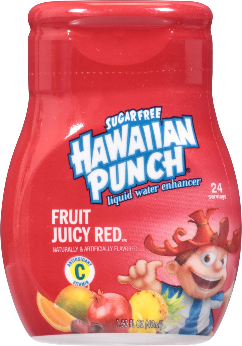 slide 12 of 12, Hawaiian Punch Liquid Water Enhancer Juicy Red Sugar Free - 1.62 oz, 24 servings