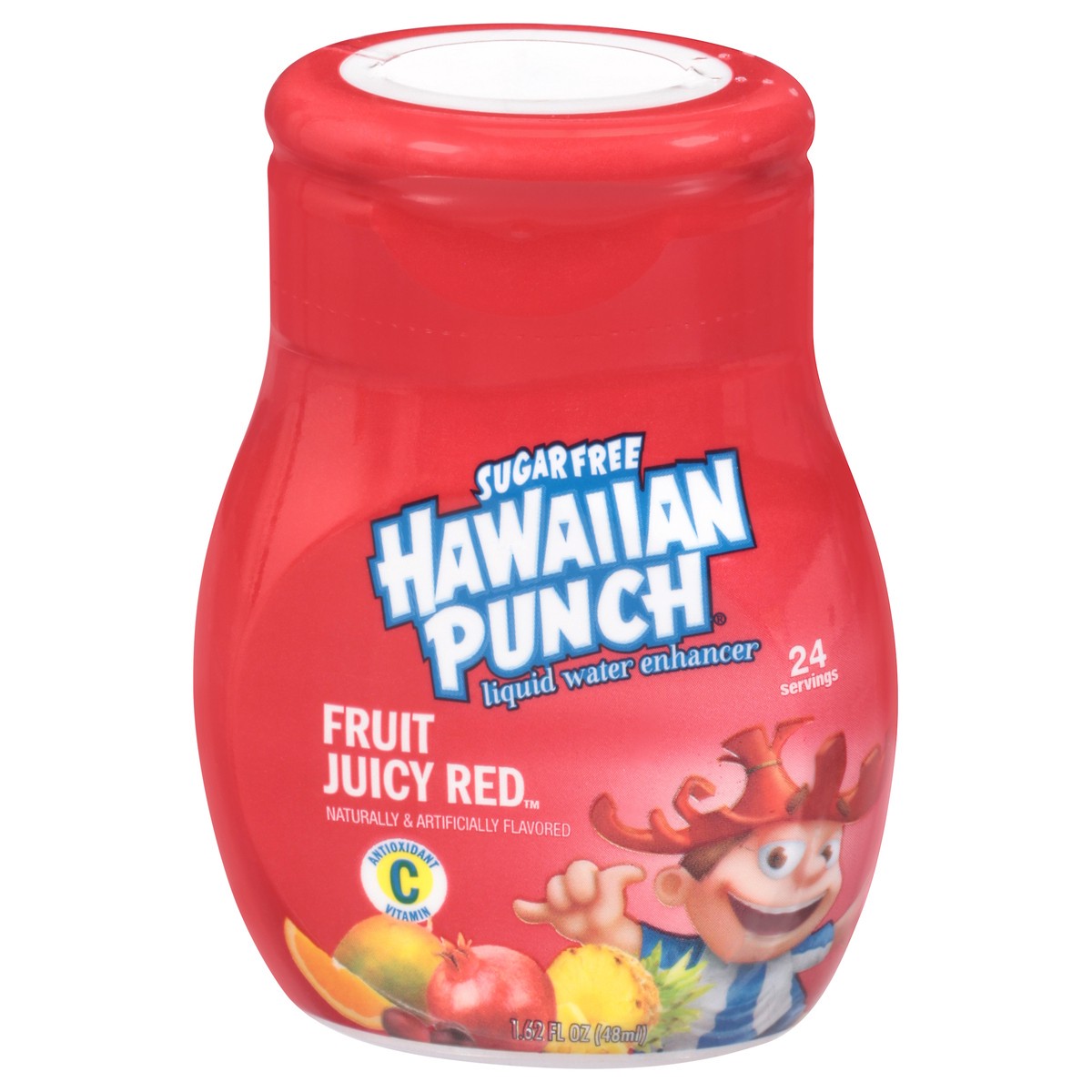 slide 1 of 12, Hawaiian Punch Liquid Water Enhancer Juicy Red Sugar Free - 1.62 oz, 24 servings