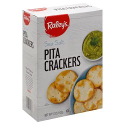 Raley's Pita Crackers Sea Salt 5 oz