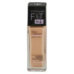 Fit me! Broad Spectrum SPF 18 Ivory 115 Dewy + Smooth Foundation 1 fl oz