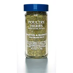 Morton & Bassett Poultry Herbs with Rose Petals 0.5 oz