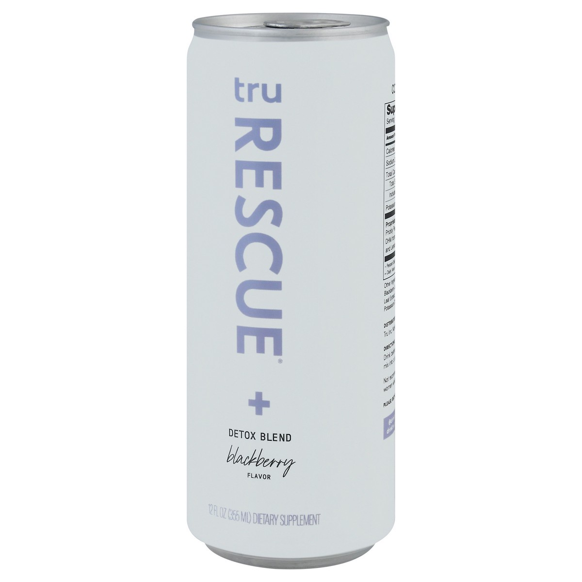 slide 5 of 9, Tru Rescue + Detox Blend Blackberry Flavor Drink - 12 fl oz, 12 fl oz
