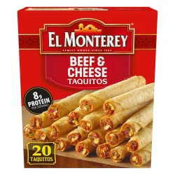 El Monterey Beef And Cheese Taquitos