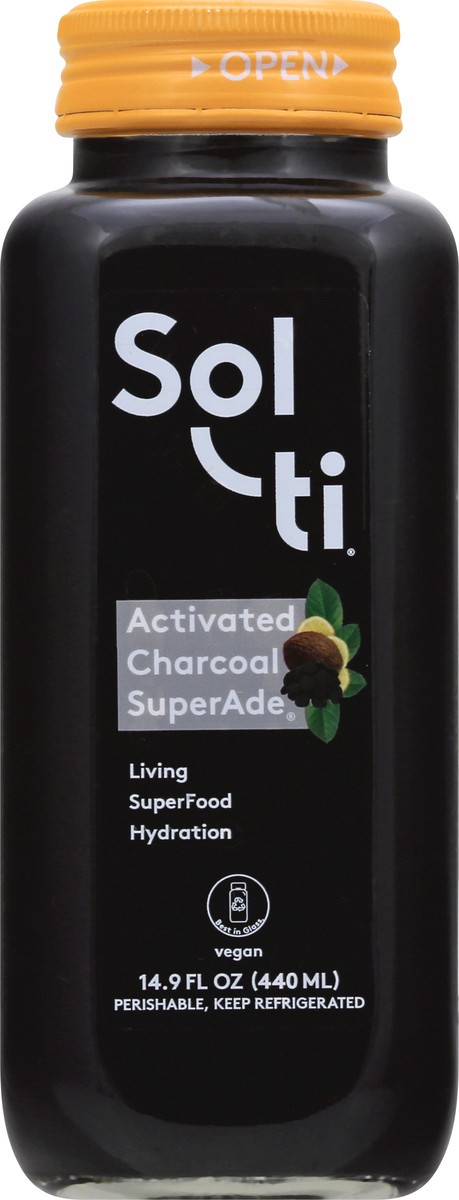 slide 8 of 9, Sol Ti SuperAde Activated Charcoal Superfood Hydration 14.9 oz, 14.9 oz