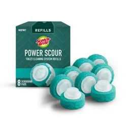 Scotch-Brite Power Scour Toilet Cleaning System Refills - 8 ct