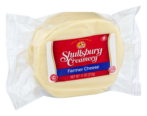 slide 1 of 1, Shullsburg Farmers Cheese, 11 oz