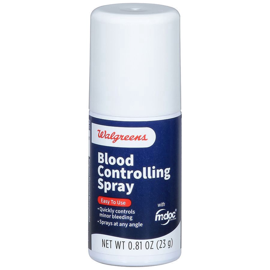 slide 1 of 4, Walgreens Blood Controlling Spray, 0.81 oz
