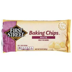 First Street White Baking Chips