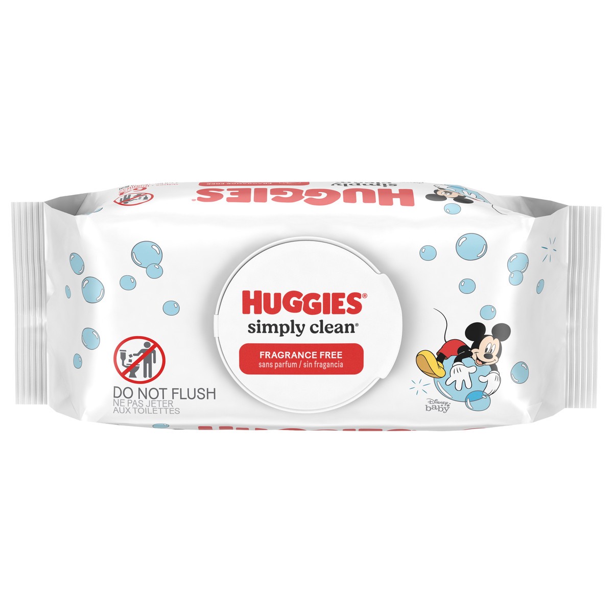 slide 10 of 10, Huggies Simply Clean Unscented Baby Wipes, 64 ct