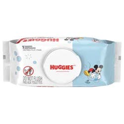 Huggies Simply Clean Unscented Baby Wipes, 1 Flip-Top Pack (64 Wipes Total) (Select for More)