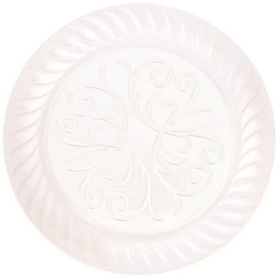 slide 1 of 1, Unique Industries Clear Plastic Plates, 10 ct; 7 in