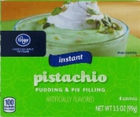 slide 1 of 1, Kroger Instant Pudding & Pie Filling - Pistachio, 4 ct; 3.5 oz