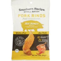 Southern Recipe Small Batch Pork Rinds Hot Honey
