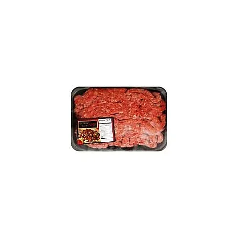 slide 1 of 1, Beef Ground Beef For Chili 80% Lean 20% Fat Fresh - 1 Lb, per lb