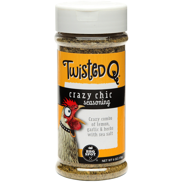 slide 1 of 1, Twisted Q Crazy Chic Seasoning, 6 oz