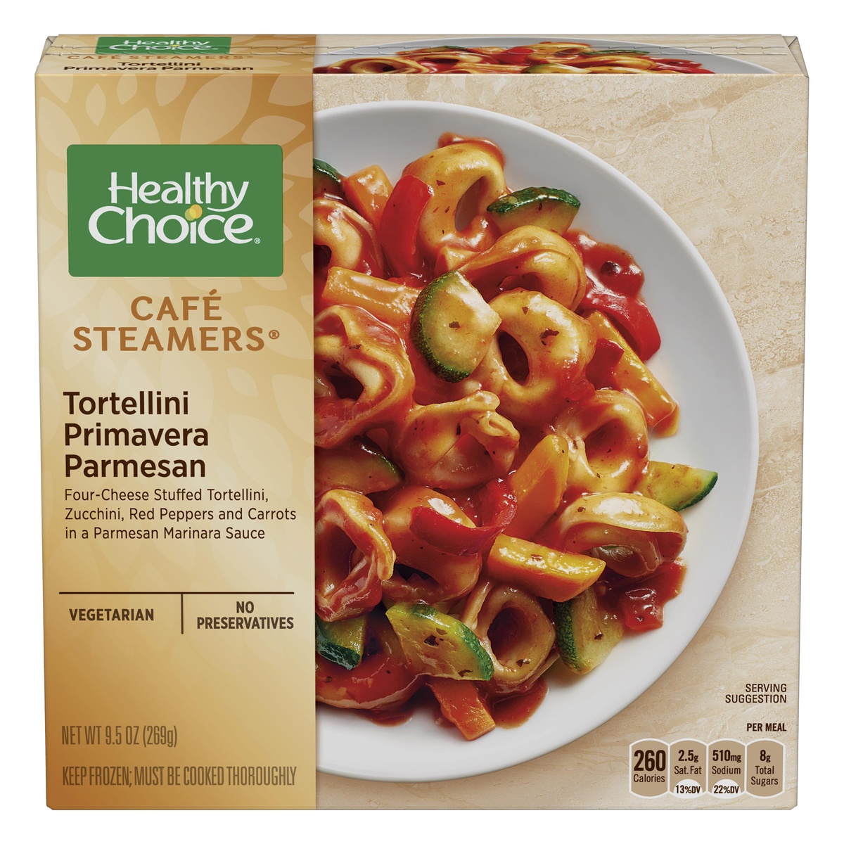 slide 1 of 8, Healthy Choice Tortellini Primavera Parmesan, 9.5 oz