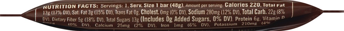 slide 8 of 8, Thunderbird Energetica Chocolate Almond Sea Salt Bar, 1.7 oz