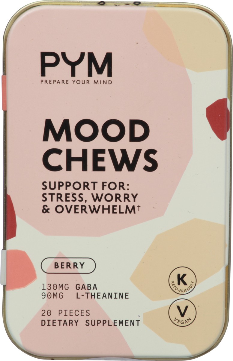 slide 5 of 9, PYM Berry Mood Chews 20 ea, 20 ct