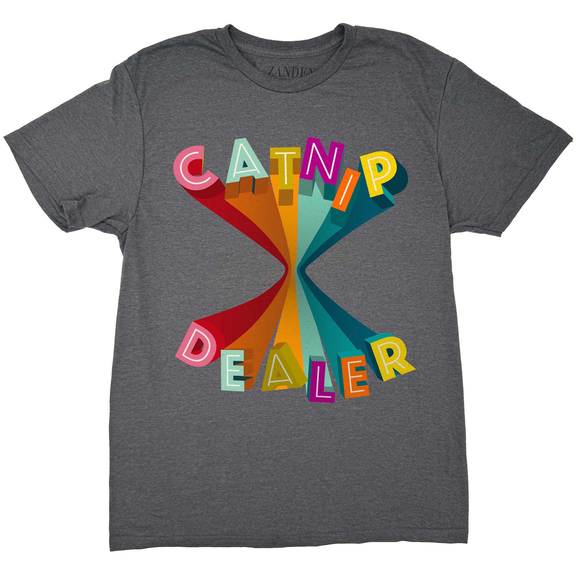 slide 1 of 1, Zanden Catnip Dealer Adult Unisex T-Shirt, X-Large, 1 ct