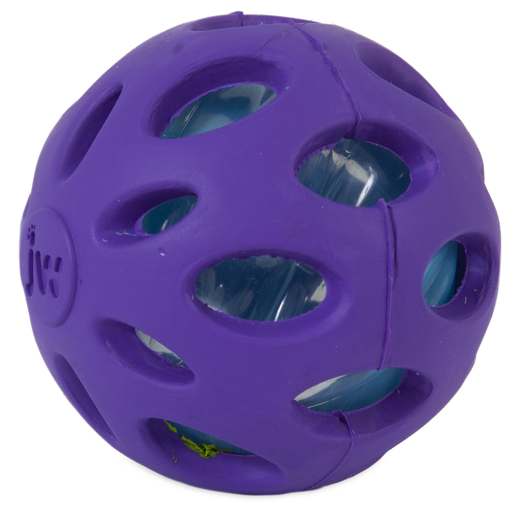 slide 7 of 10, JW Crackle Heads Crackle Ball Dog Toy, S