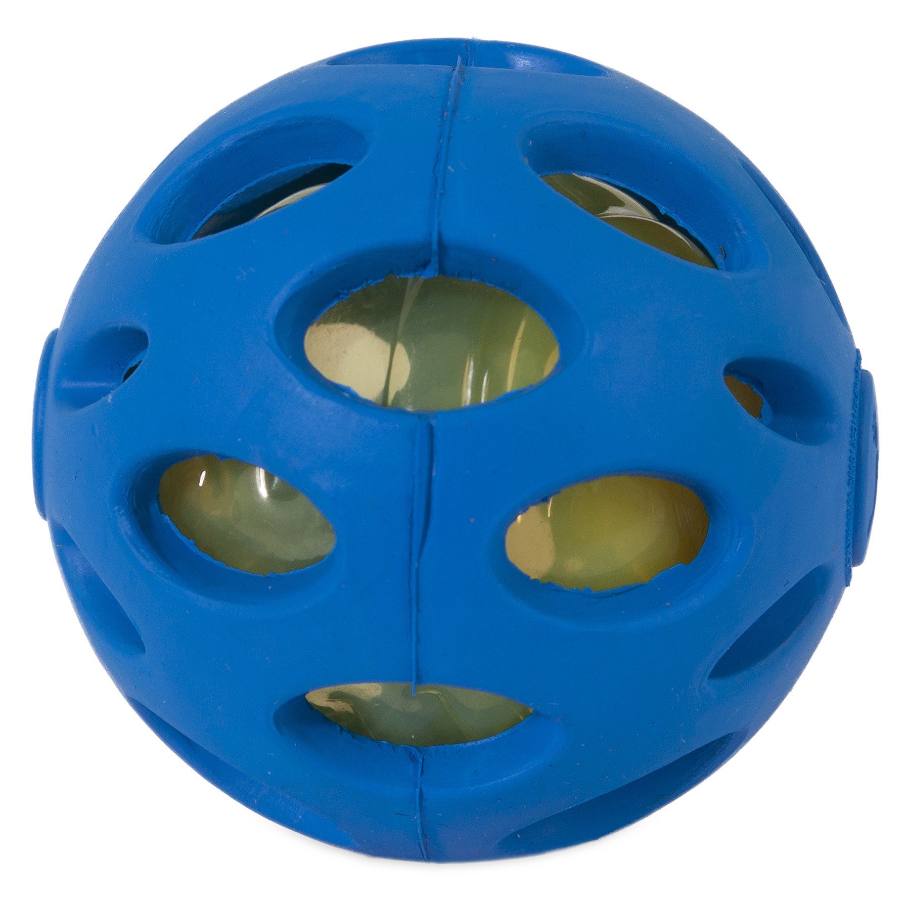 slide 3 of 10, JW Crackle Heads Crackle Ball Dog Toy, S