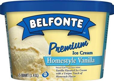 slide 1 of 1, Belfonte Premium Homestyle Vanilla, 48 oz