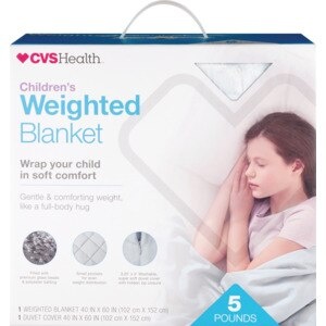 slide 1 of 1, Cvs Health Children's Weighted Blanket, 1 ct