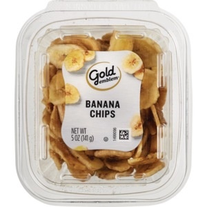 slide 1 of 1, CVS Gold Emblem Banana Chips, 5 oz