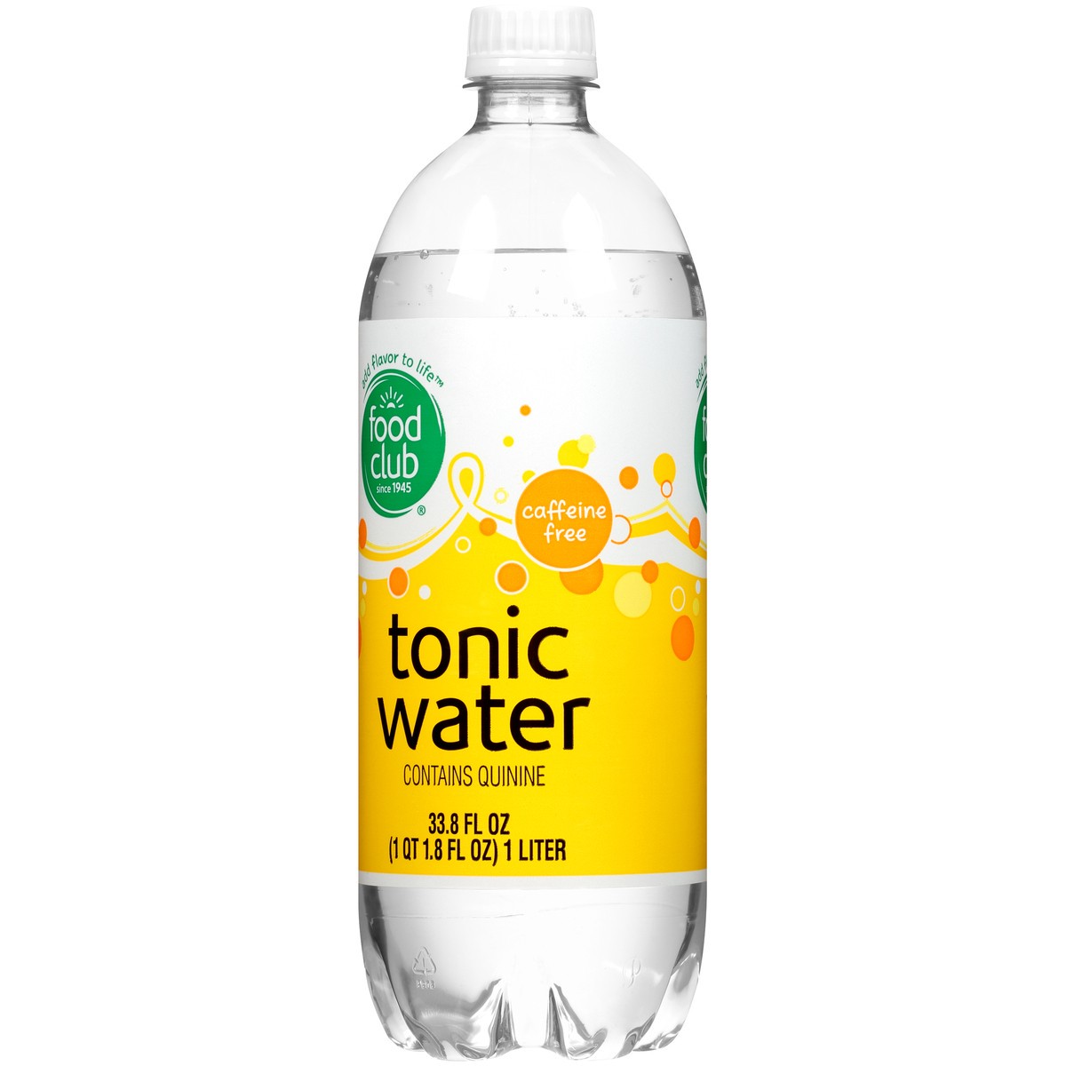 slide 8 of 9, Food Club Caffeine Free Tonic Water - 33.79 fl oz, 33.79 fl oz