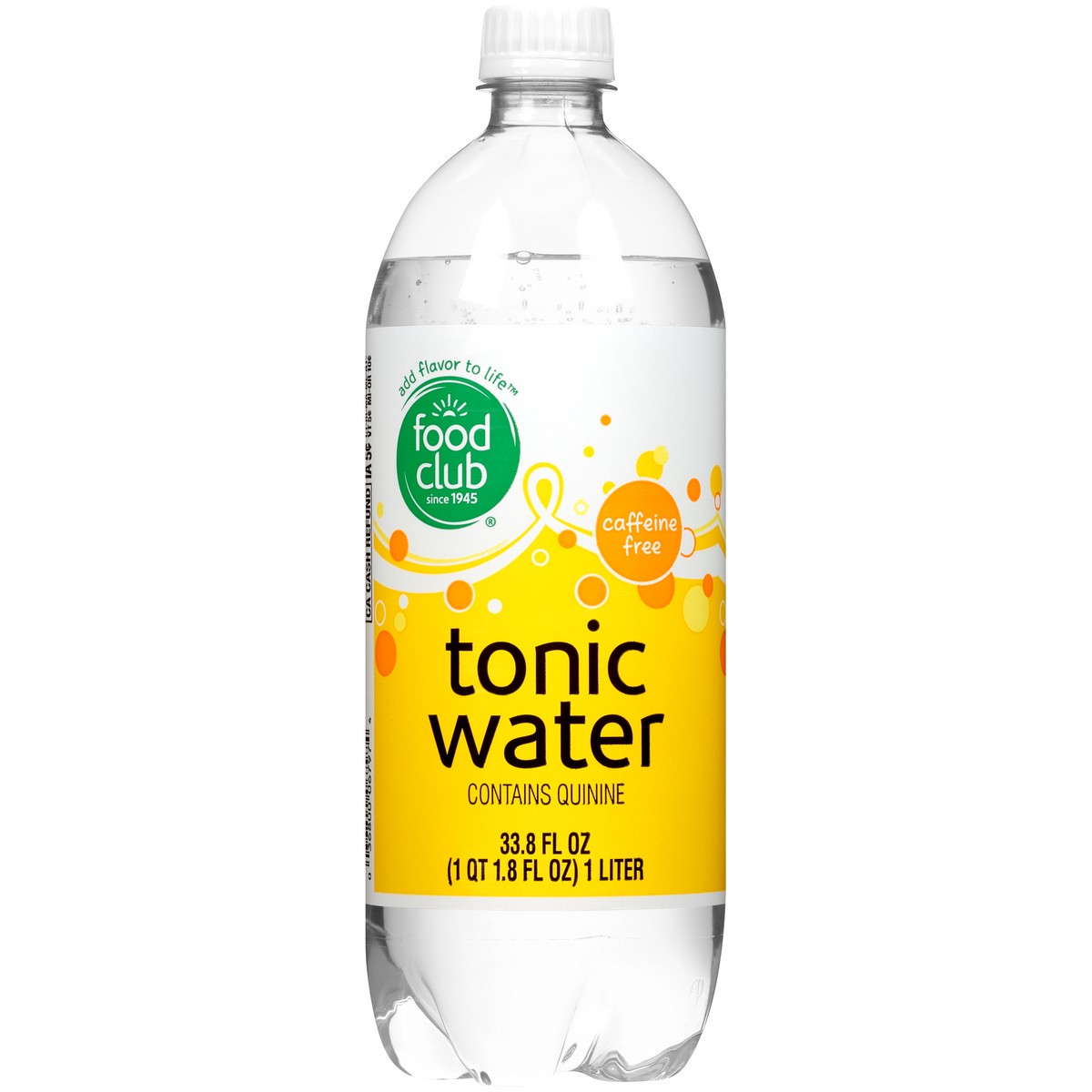 slide 3 of 9, Food Club Caffeine Free Tonic Water - 33.79 fl oz, 33.79 fl oz