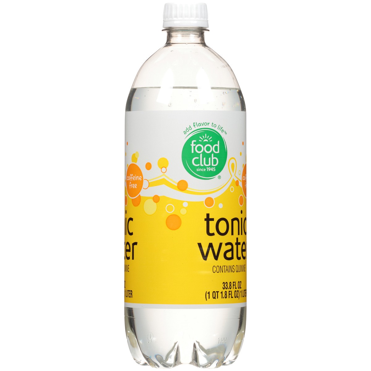 slide 6 of 9, Food Club Caffeine Free Tonic Water - 33.79 fl oz, 33.79 fl oz