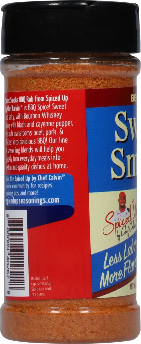 slide 13 of 14, Spiced up by Chef Calvin Sweet Smoke BBQ Rub 6 oz, 6 oz