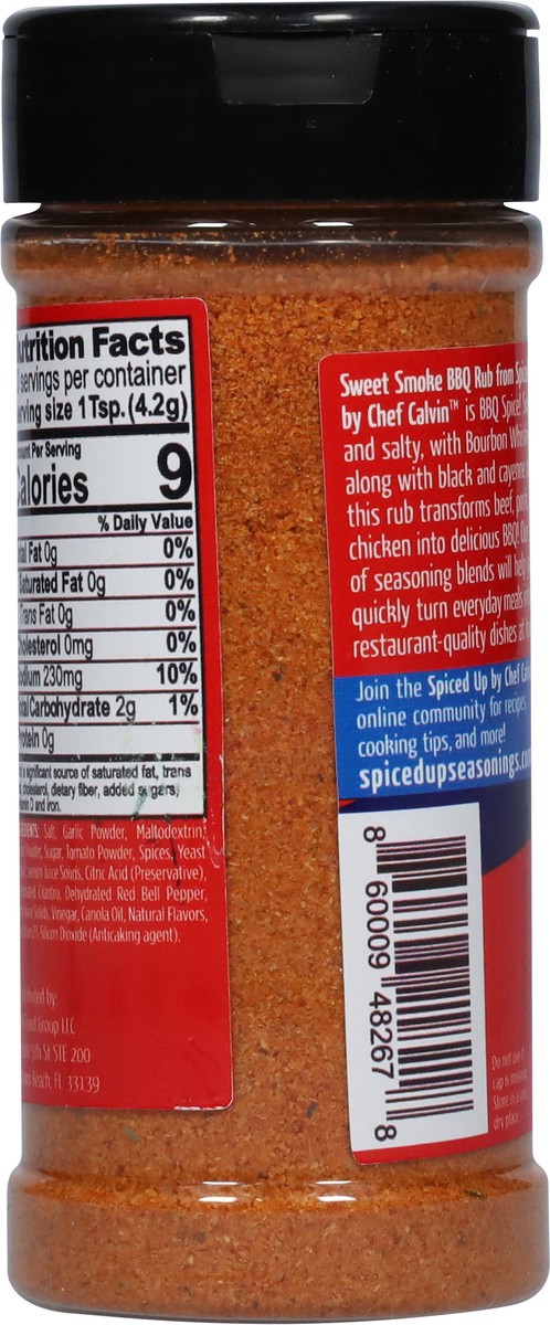 slide 2 of 14, Spiced up by Chef Calvin Sweet Smoke BBQ Rub 6 oz, 6 oz